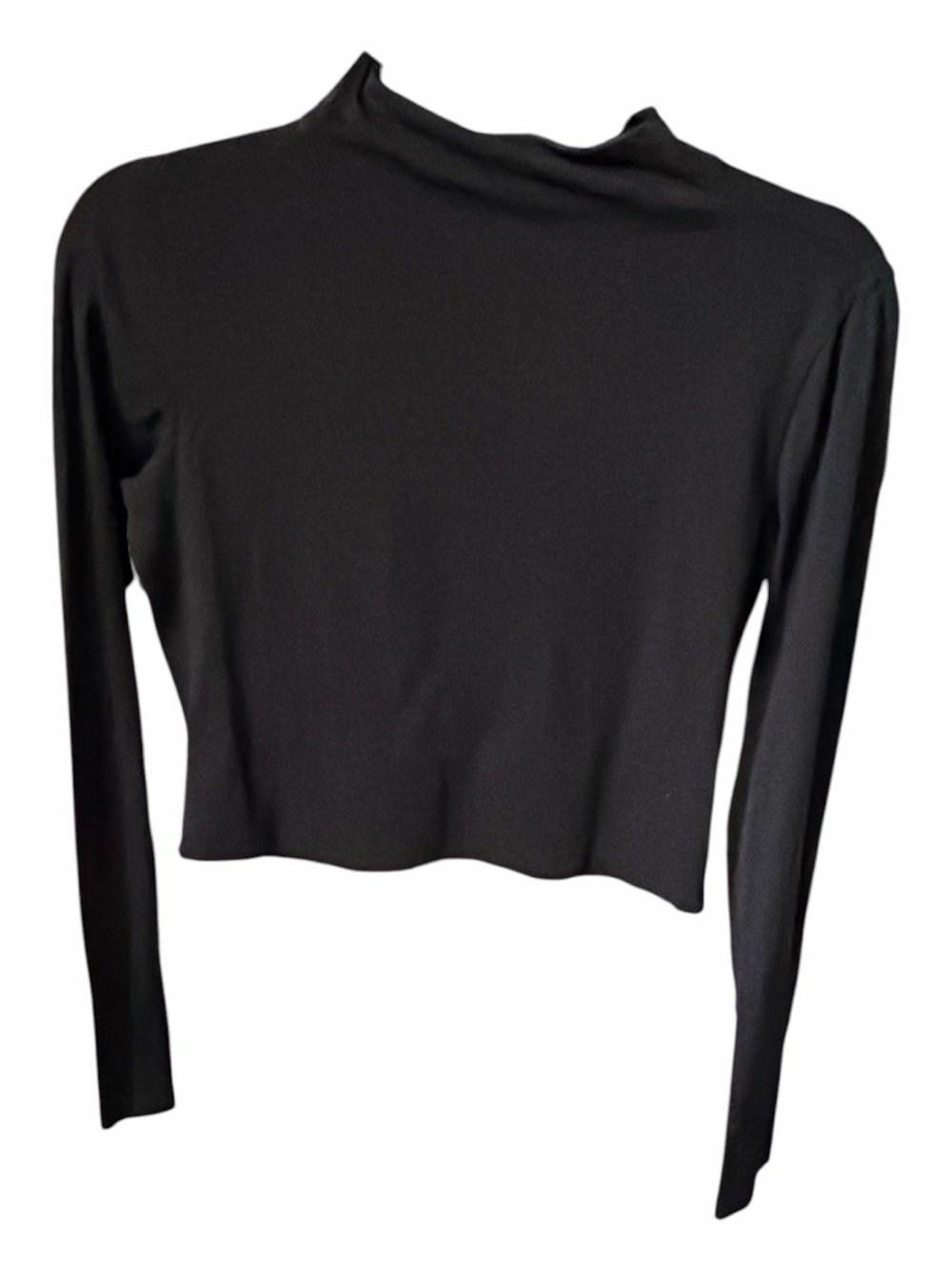 Lululemon Mock collar long sleeve cotton blend top